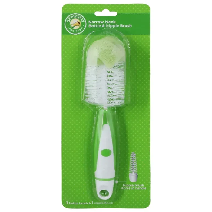 Comforts for Baby Narrow Neck Bottle & Nipple Brush 1 ea
