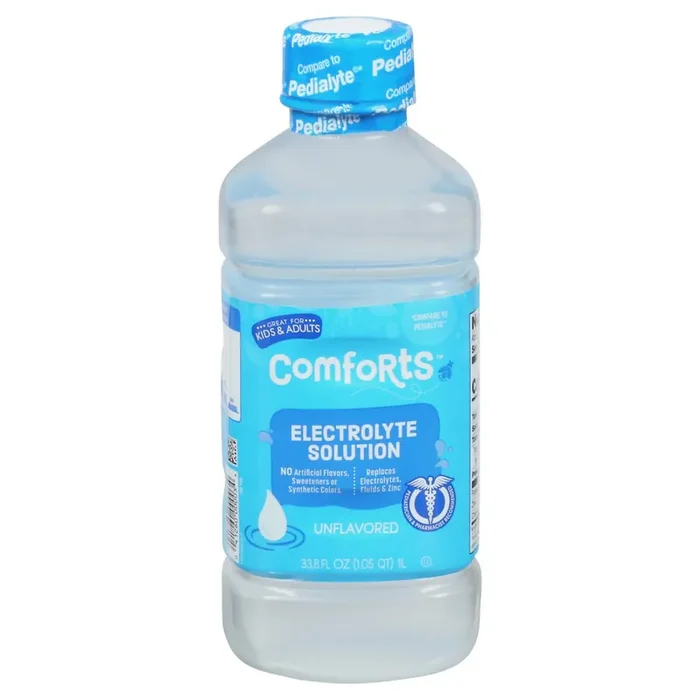 Comforts Unflavored Electrolyte Solution 33.8 fl oz Bottle