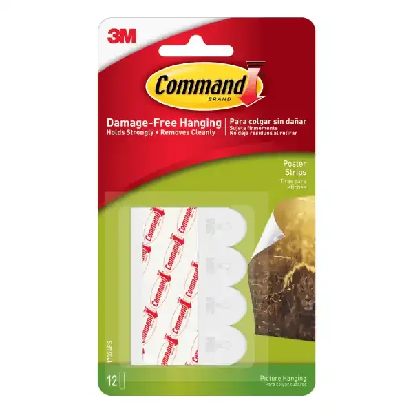 Command Damage-Free Hanging Poster Strips