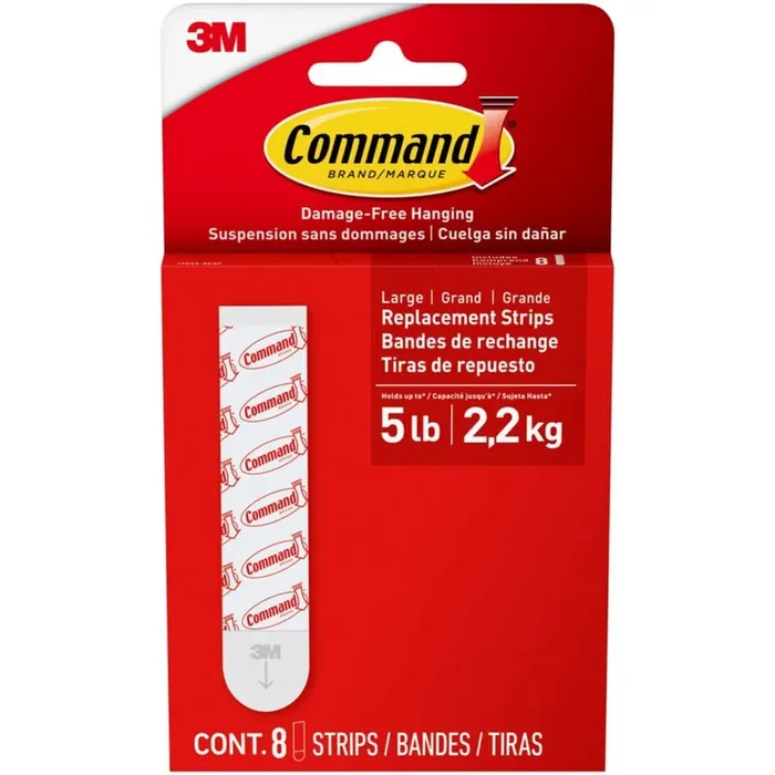 Command Large Foam Replacement Strips