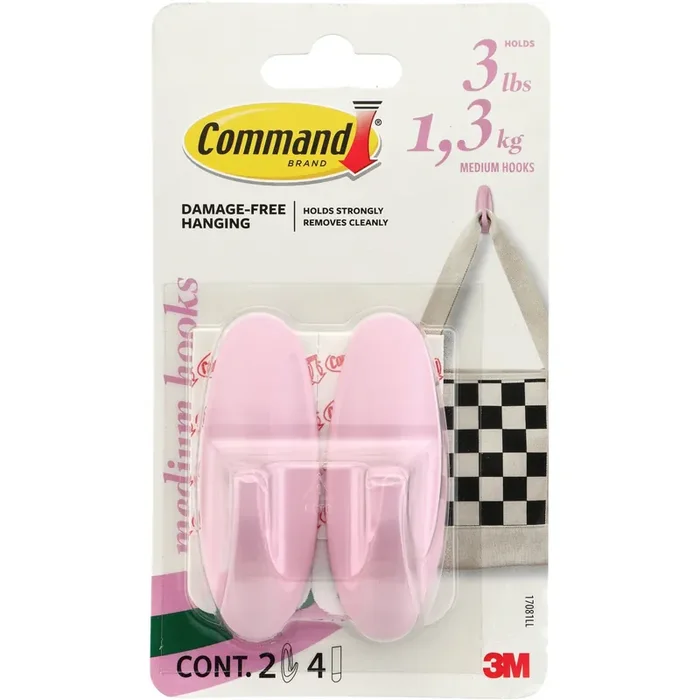 Command Medium Designer Hooks – Lemonade