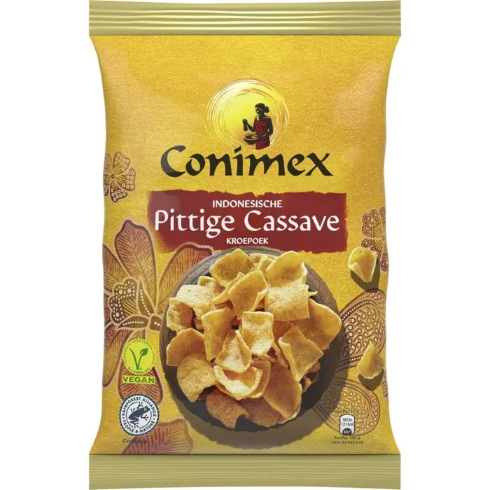 Conimex Spicy cassave prawn crackers