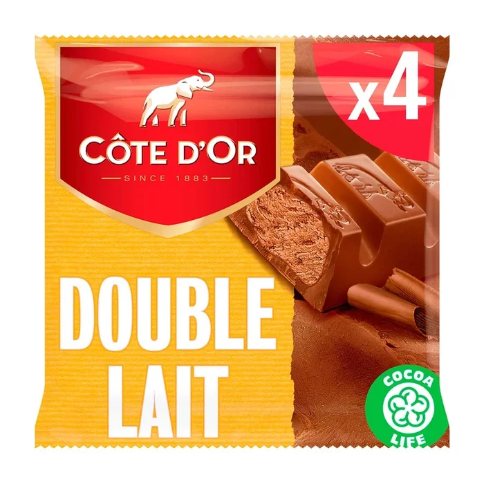 Cote d’Or Double milk chocolate tablets