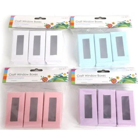 Craft Window Boxes – 3 pack