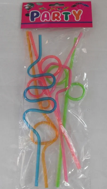 Curly Straws 5 pack