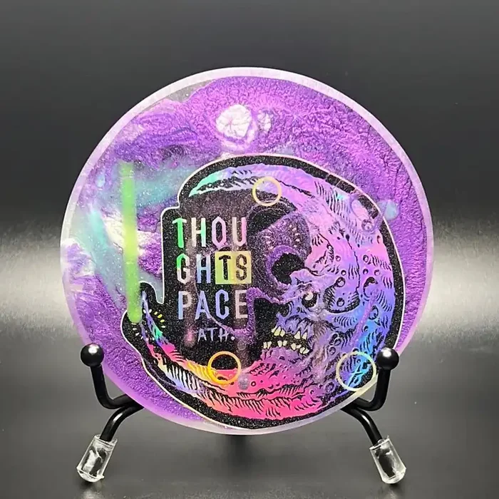 Custom Resin Mini – Blue Green Glow TSA Artwork