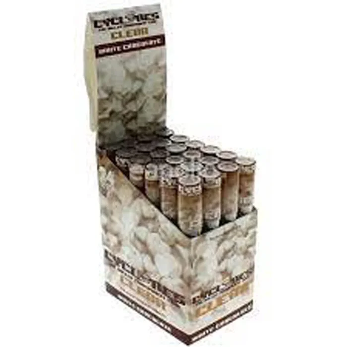 Cyclones Pre Rolled Transparent Cones Clear White Chocolate – Case of 24