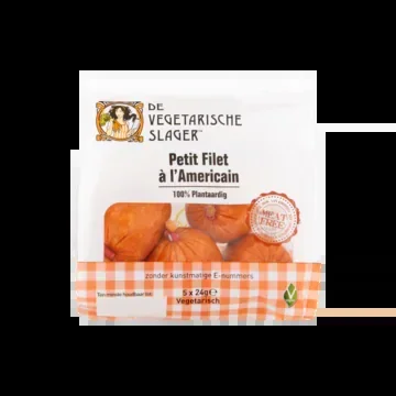 De Vegetarische Slager Petit filet a l’Americain (at your own risk, no refunds applicable)