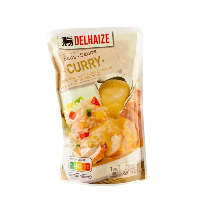 Delhaize Curry sauce doypack