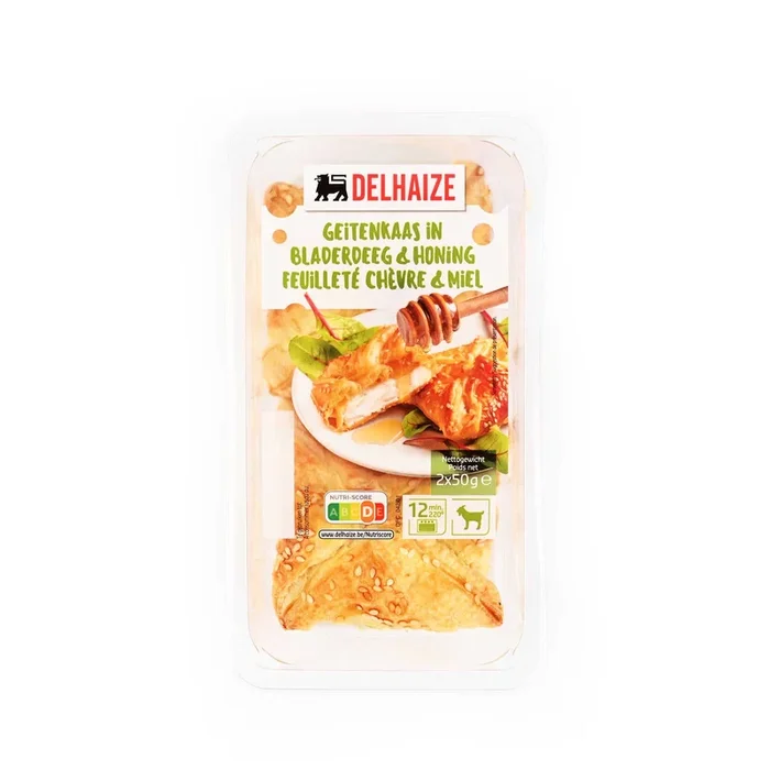 Delhaize Goat cheese puff pastry with honey (at your own risk, no refunds applicable)