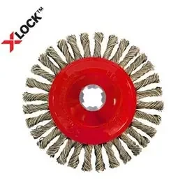 Diablo X-Lock Stringer Bead Twist Wheel, Stainless Steel, 4-In.