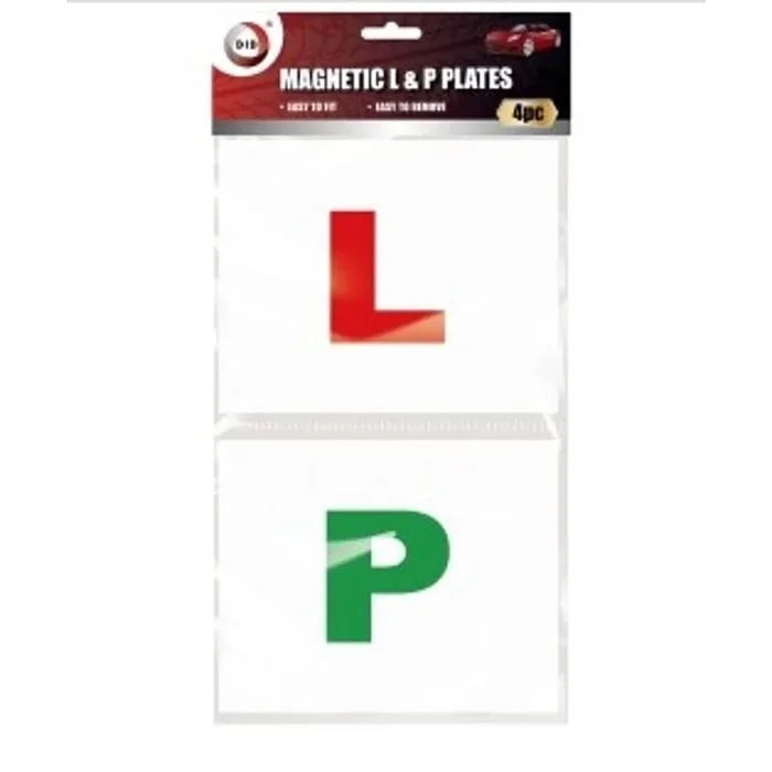 DID Magnetic L&P Plates 4 Pack