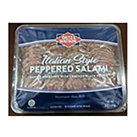 Dietz & Watson Pepper Salami Pre-Sliced Basket Weave