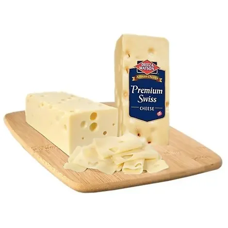Dietz & Watson Premium Swiss Cheese – 0.50 Lb