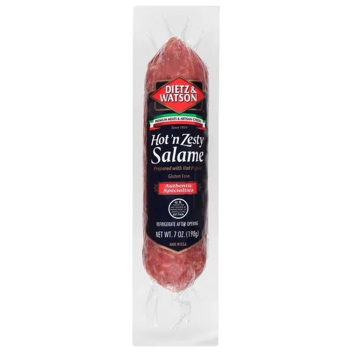 Dietz & Watson Salame Hot ‘n Zesty – 7.0 OZ