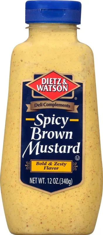 Dietz & Watson Spicy Brown Mustard- 12 oz