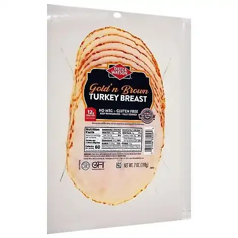 Dietz & Watson Turkey Breast Gold n Brown – 7 Oz