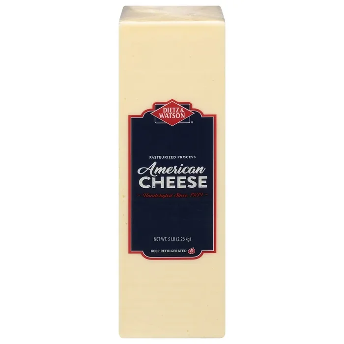 Dietz & Watson White American Cheese – 0.50 Lb