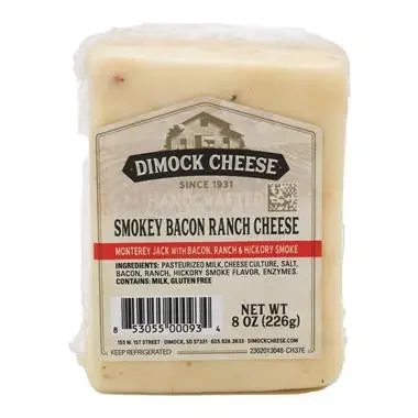 Dimock Dairy Dimock Cheese Smokey Bacon Ranch Cheese