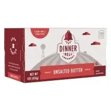 Dinner Bell Creamery Butter Qtrs Unsltd Grd Aa 18