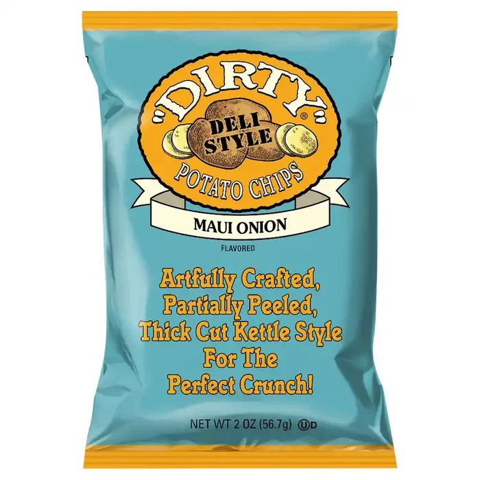 Dirty 2 oz “Dirty” Maui Onion Potato Chips