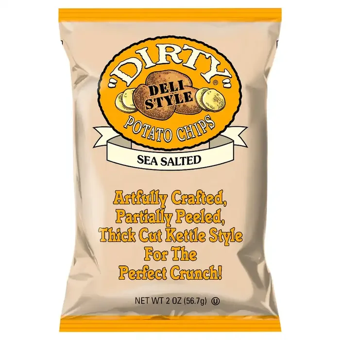 Dirty Potato Chips Sea Salt Kettle Chips