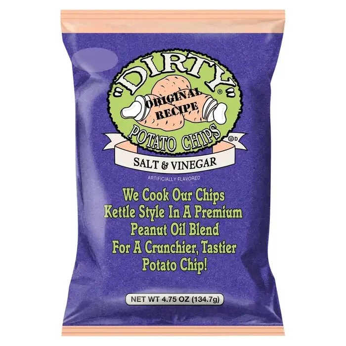 Dirty Salt & Vinegar Kettle Potato Chips