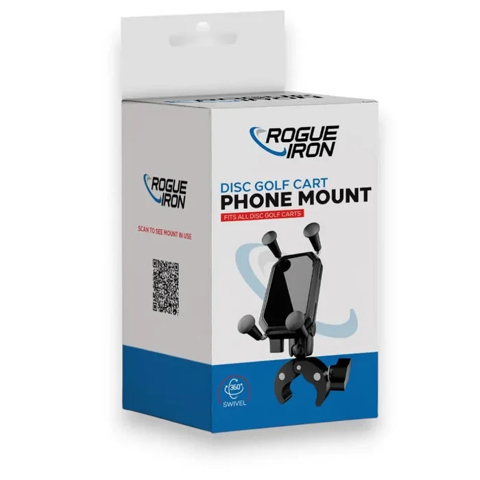 Disc Golf Cart Phone Mount