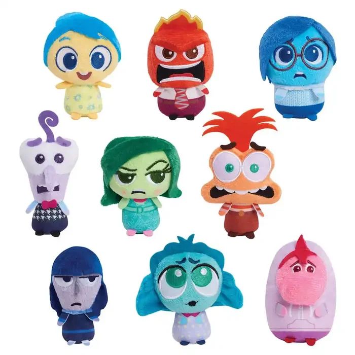 Disney & Pixar Inside Out 2 Mini Collectible Plush, Blind Capsules, 1 Ct