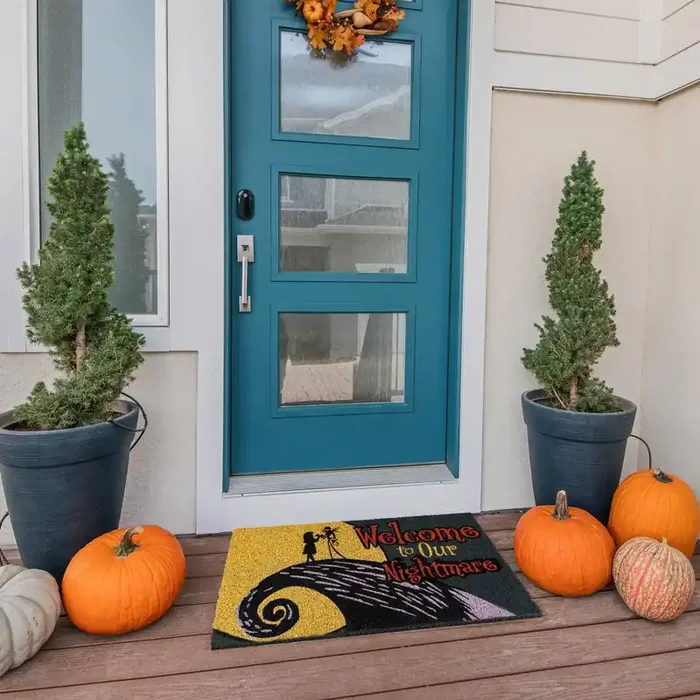 Disney 18-in x 30-in Multicolor Coir Non-Slip Grip Indoor or outdoor Door Mat