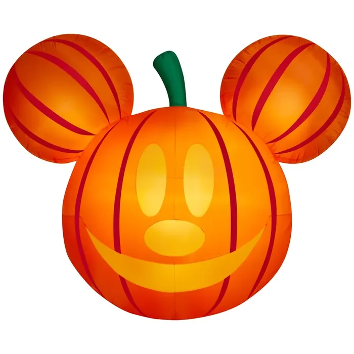 Disney 8-ft Disney Mickey Mouse Pumpkin Patch Head Inflatable