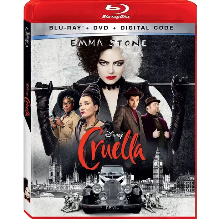 Disney Cruella (Blu-Ray/Dvd/Digital Code)