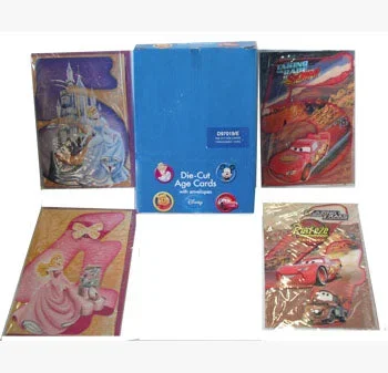 Disney Die Cut Age Birthday Card