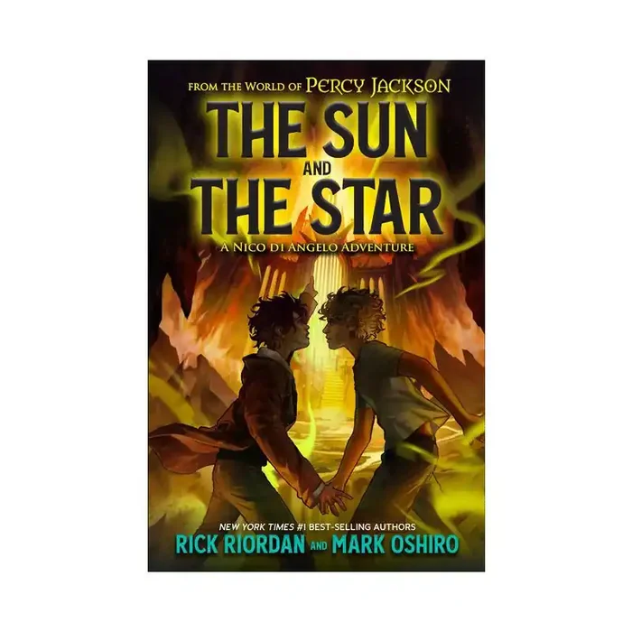 Disney From the World of Percy Jackson The Sun and the Star – by Rick Riordan & Mark Oshiro (Hardcover)