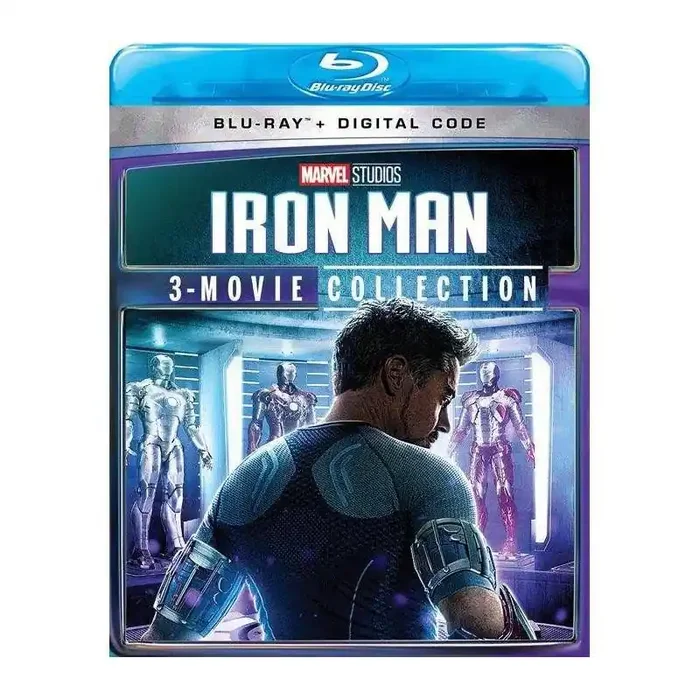 Disney Iron Man 3-Movie Collection (Blu-ray + Digital)(2021)