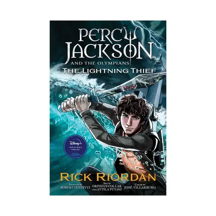 Disney Percy Jackson and the Olympians the Lightning Thief the Graphic Novel (Paperback) – by Rick Riordan