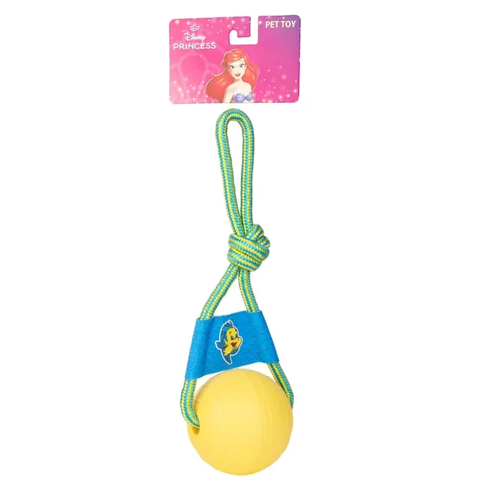 Disney‘s The Little Mermaid Flounder Rope Ball Dog Toy