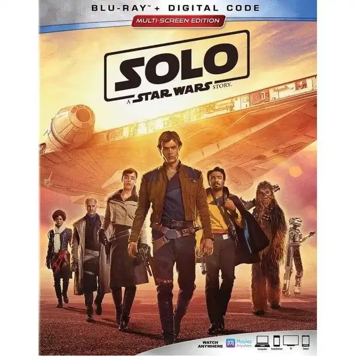 Disney Solo A Star Wars Story 2-Disc Blu-ray + Digital