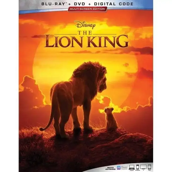 Disney The Lion King (2019) (Blu-ray + DVD + Digital)