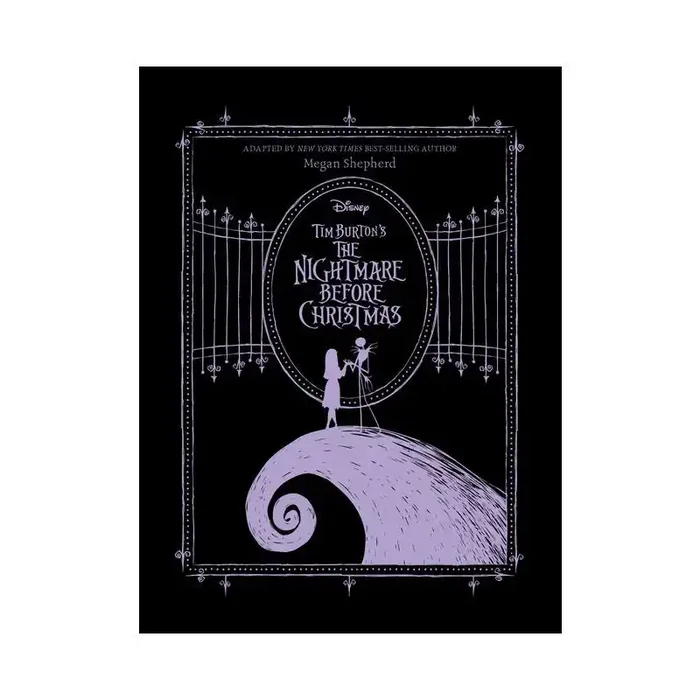 Disney Tim Burton‘s the Nightmare Before Christmas Novelization – by Megan Shepherd (Hardcover)