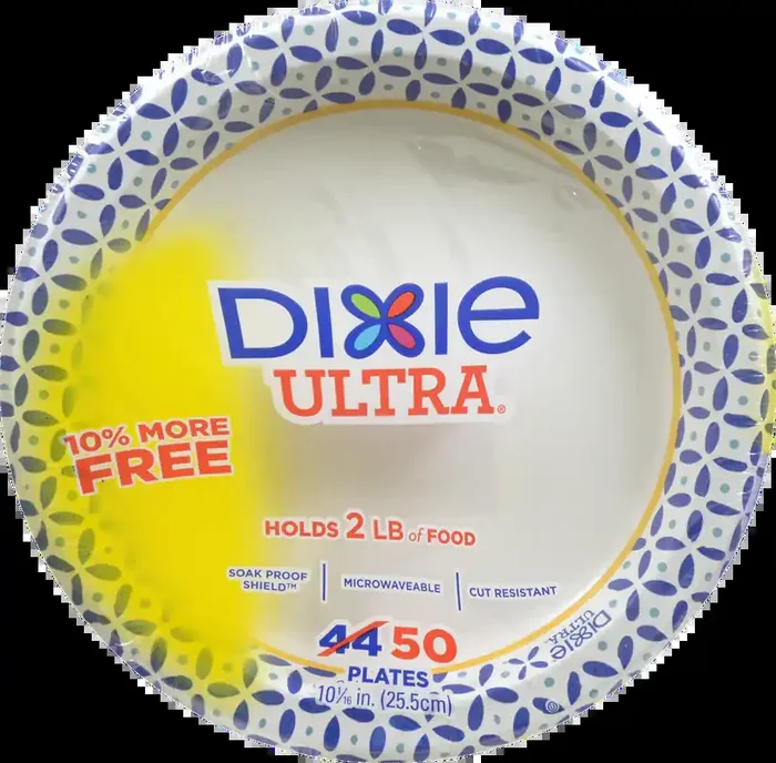 Dixie Plates 50 ea