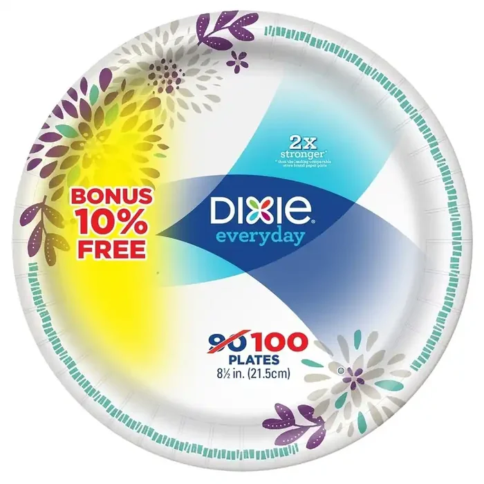 Dixie Plates, 8-1/2 in