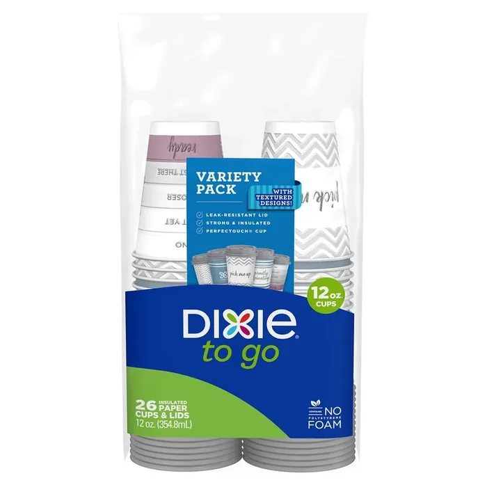 Dixie To Go Cups & Lids