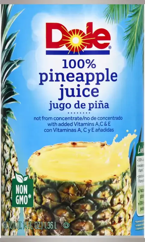 Dole 100% Pineapple Juice – 46 oz