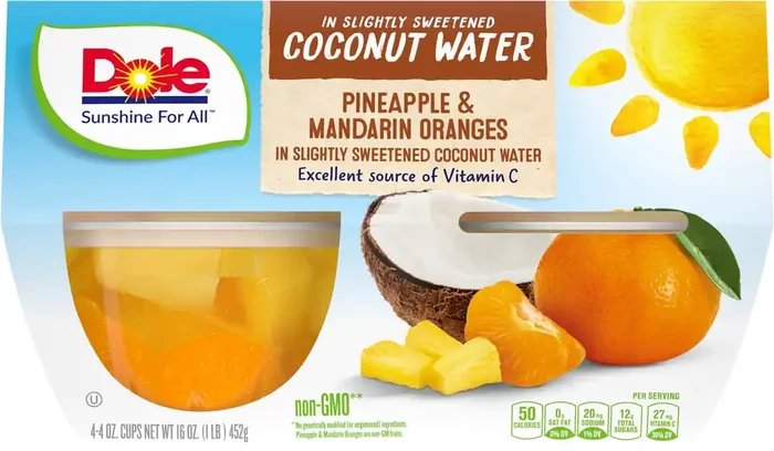 Dole Pineapple Mandarin Orange