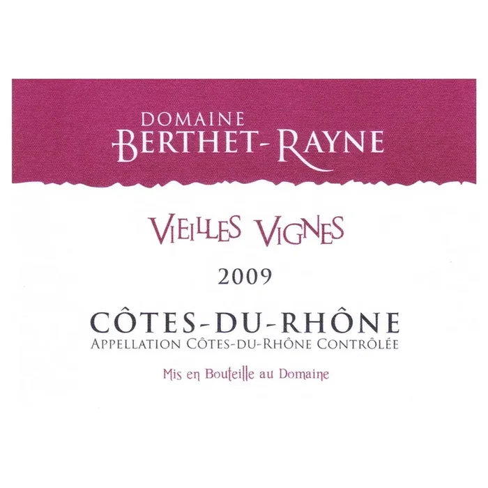 Domaine Berthet Rayne Cotes Du Rhone