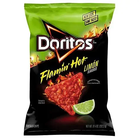Doritos Tortilla Chips Flamin Hot Limon – 9.25 Oz