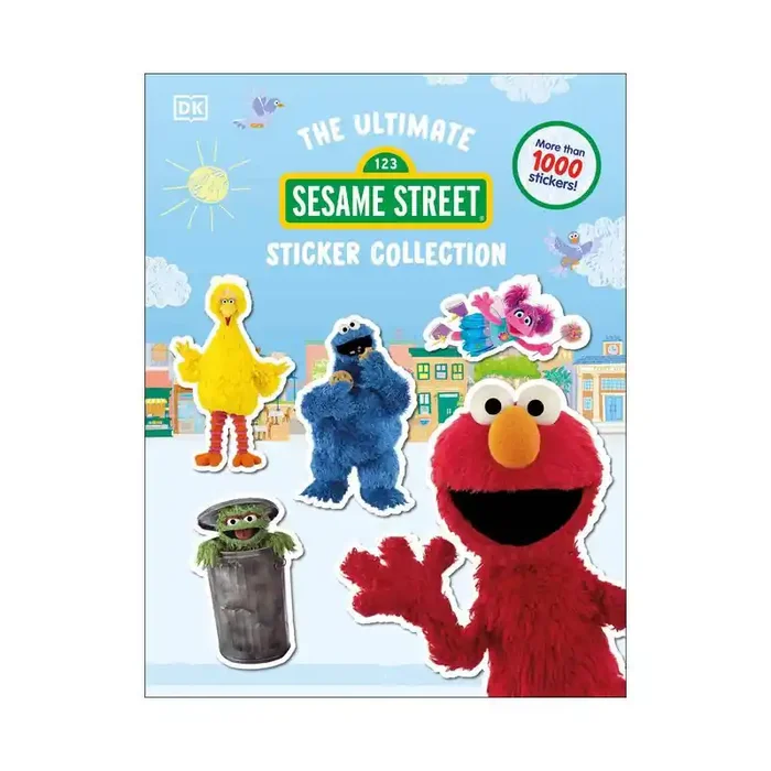 Dorling Kindersley Sesame Street Ultimate Sticker Collection – by DK (Paperback)