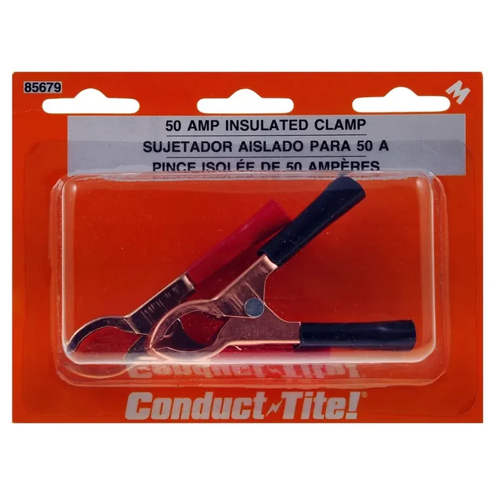 Dorman 50 AMP Red/Black Insulated Clamp