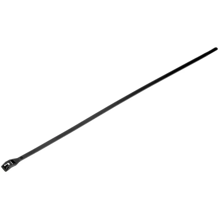 Dorman 8 and 11 In. Black Low Profile Wire Ties